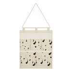 Verti White Wall Hanging Pocket Organiser
