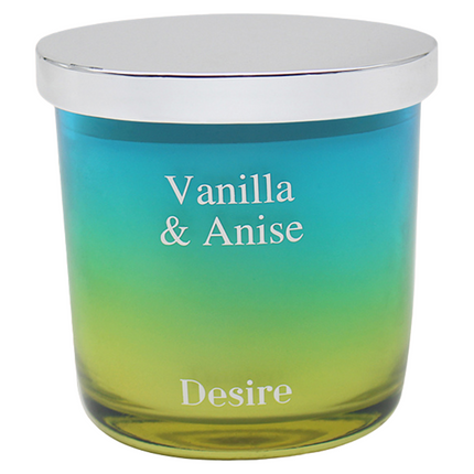 Vanilla & Anise Luxury Ombre Glass Candle Or Reed Diffuser-Bargainia.com