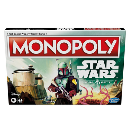 Monopoly Board Game - Star Wars Boba Fett Edition-5010994118976-Bargainia.com
