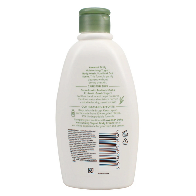 Aveeno Body Wash Vanilla & Oats 300ML