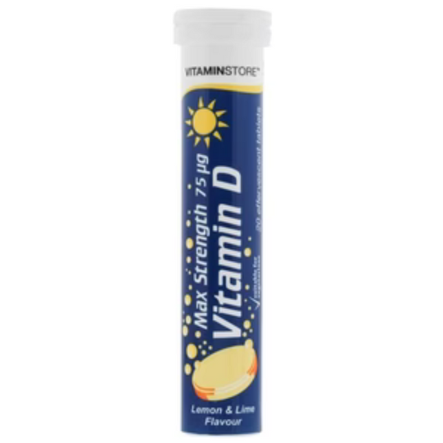 Effervescent Vitamin D 20 Tablets