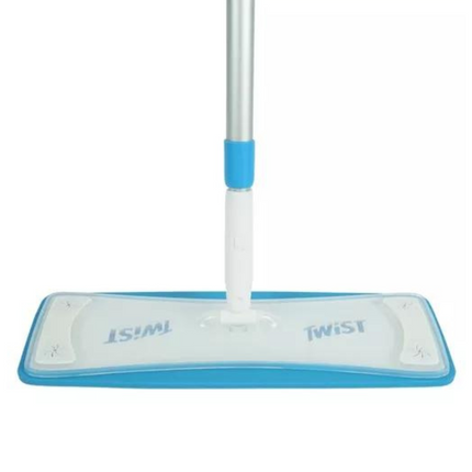 Twist Floor Cleaning Quick Mop Dry or Wet System Starter Kits - Large, X Large, Refill Pads-Bargainia.com