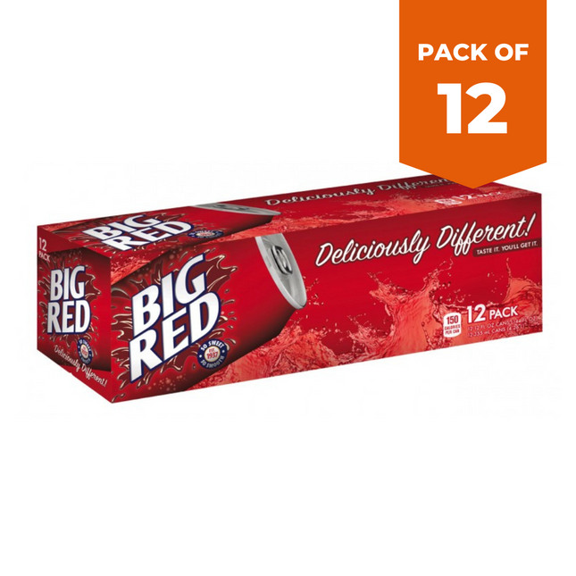 Big Red Soda 335ml-Bargainia.com