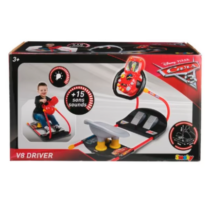 Smoby Disney Cars 3 V8 Driver Driving Simulator Toy-3032163702122-Bargainia.com