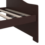 3 - Seater Day Bed without Mattress Dark Brown 90x200cm - Bargainia.com - 