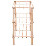 3 - Tier Shoe Rack Solid Fir Wood - Bargainia.com - 
