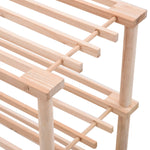 3 - Tier Shoe Rack Solid Fir Wood - Bargainia.com - 