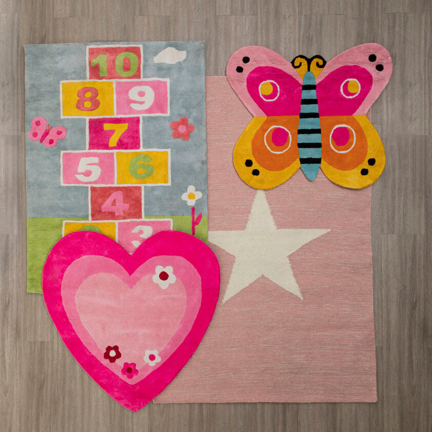 Kids Love Heart Rug