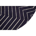 Bosie Moyo Blue And White Round Rug