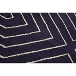 Bosie Moyo Blue And White Round Rug