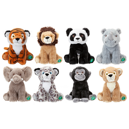 Your Planet Eco Plush Toys Super Soft Wildlife Teddies - 23cm-Bargainia.com