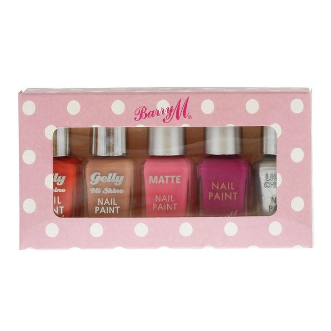 Barry M Nail Polish Gift Set of 5