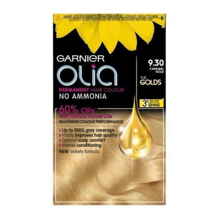 Garnier Olia Permanent Hair Dye - Caramel Gold 9.3