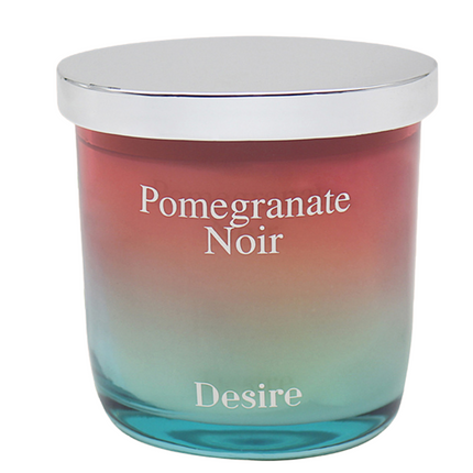 Ombre Pomegranate Noir Luxury Ombre Glass Candle Or Reed Diffuser-Bargainia.com