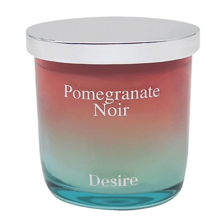 Ombre Pomegranate Noir Luxury Ombre Glass Candle Or Reed Diffuser-Bargainia.com