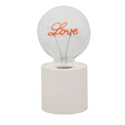 LED Neon Decorative Globe Bulb Table Lamp Assorted Designs-5010792732527-Bargainia.com