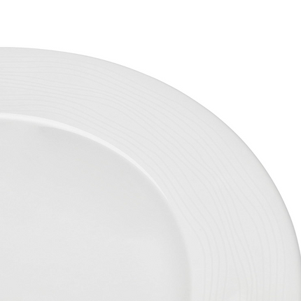 Geneviève Lethu Dinnerware 26cm Porcelain Dinner Plates, Set of 2, White-5054903802167-Bargainia.com