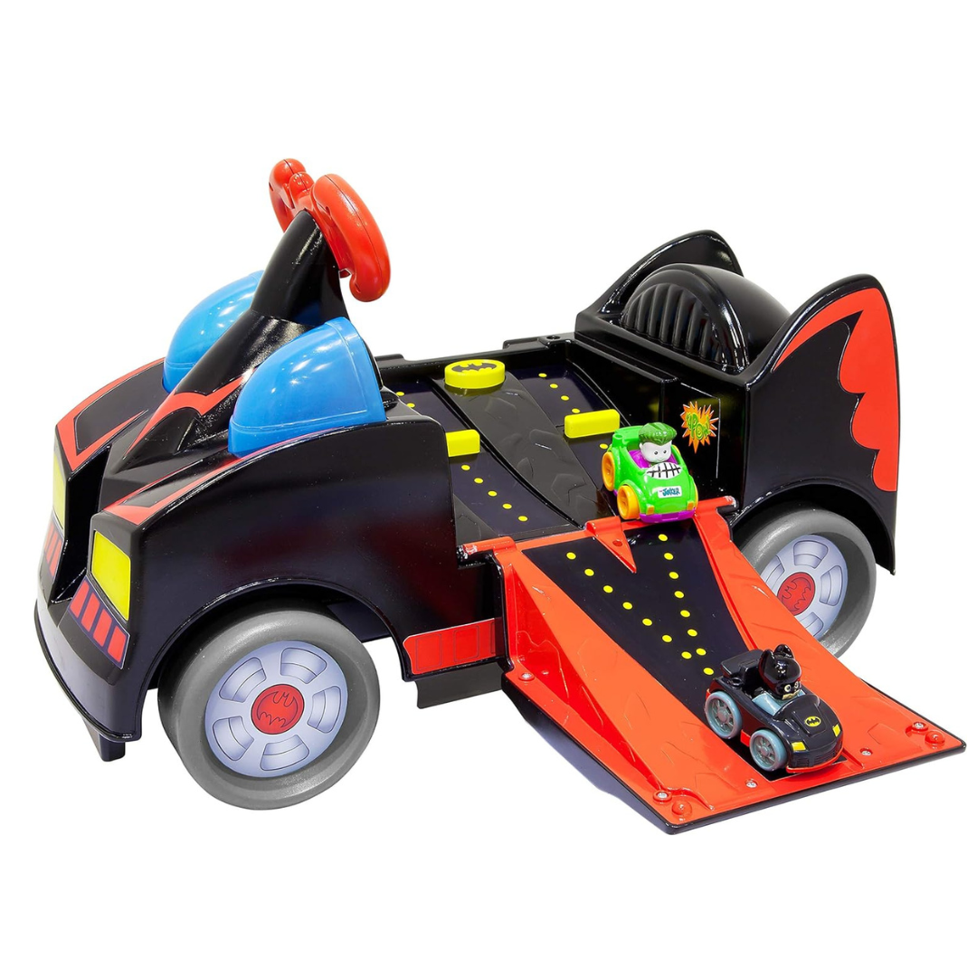 Fisher price batman ride on deals car