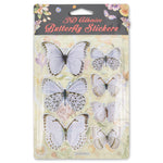 3D Butterfly Stickers - Assorted Colours - Bargainia.com - 