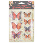 3D Butterfly Stickers - Assorted Colours - Bargainia.com - 