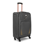 4 - Wheel Suitcase Set Soft Shell Luggage, Set of 4 L,M,S,Cabin - Assorted Colours - Bargainia.com - 