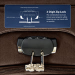 4 - Wheel Suitcase Set Soft Shell Luggage, Set of 4 L,M,S,Cabin - Assorted Colours - Bargainia.com - 