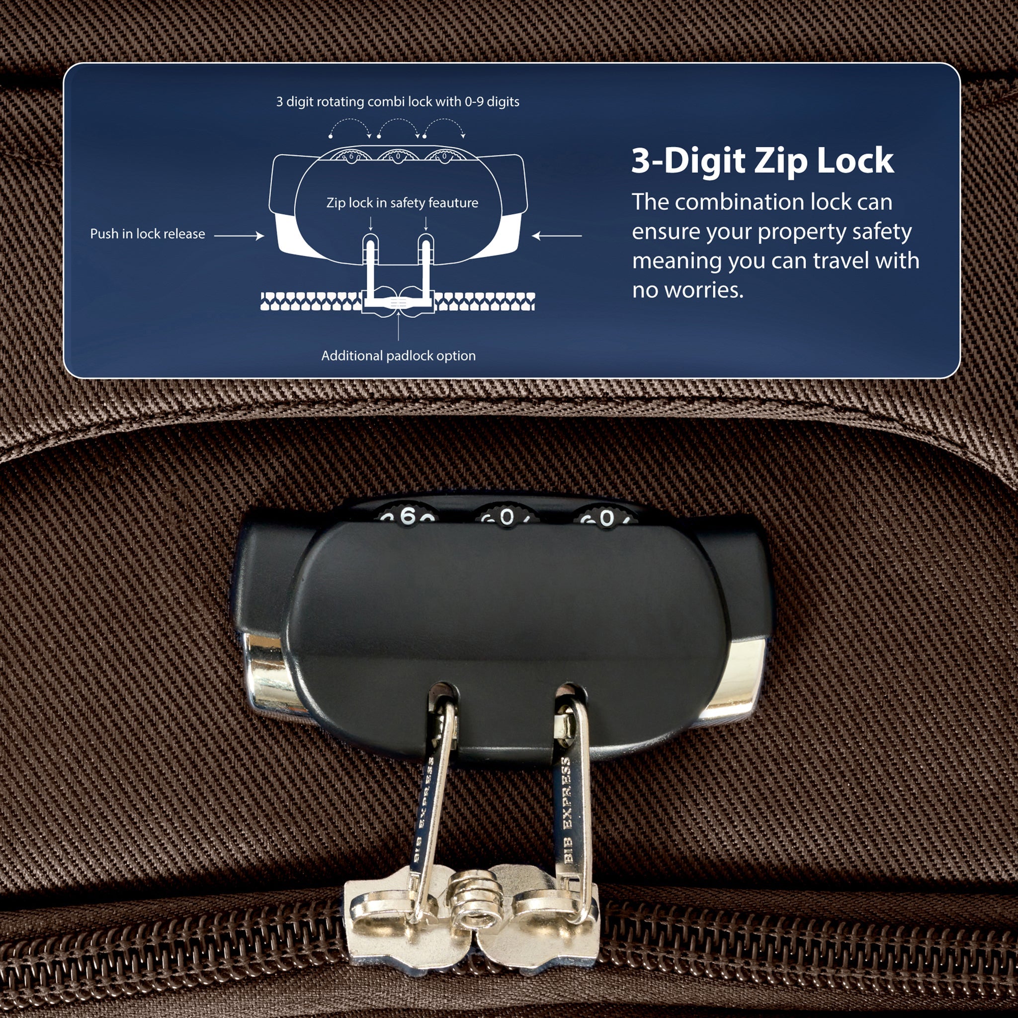 4-Wheel Suitcase Set Soft Shell Luggage, Set of 4 L,M,S,Cabin - Assorted Colours