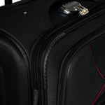 4 - Wheel Suitcase Set Soft Shell Luggage, Set of 4 L,M,S,Cabin - Assorted Colours - Bargainia.com - 