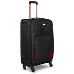 4 - Wheel Suitcase Set Soft Shell Luggage, Set of 4 L,M,S,Cabin - Assorted Colours - Bargainia.com - 