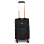 4 - Wheel Suitcase Set Soft Shell Luggage, Set of 4 L,M,S,Cabin - Assorted Colours - Bargainia.com - 