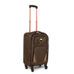 4 - Wheel Suitcase Set Soft Shell Luggage, Set of 4 L,M,S,Cabin - Assorted Colours - Bargainia.com - 