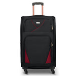 4 - Wheel Suitcase Set Soft Shell Luggage, Set of 4 L,M,S,Cabin - Assorted Colours - Bargainia.com - 