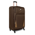 4 - Wheel Suitcase Set Soft Shell Luggage, Set of 4 L,M,S,Cabin - Assorted Colours - Bargainia.com - 