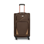 4 - Wheel Suitcase Set Soft Shell Luggage, Set of 4 L,M,S,Cabin - Assorted Colours - Bargainia.com - 