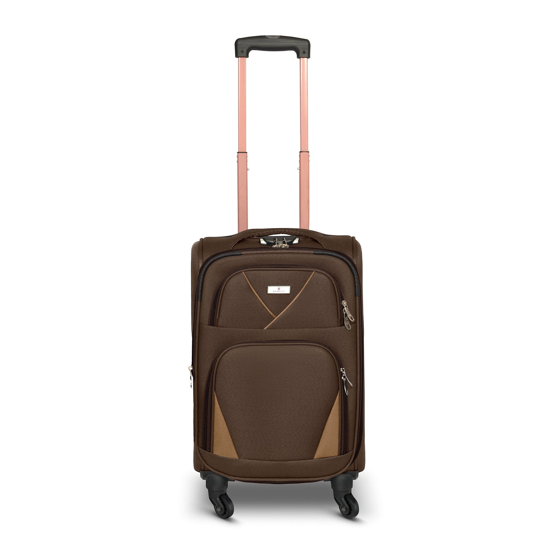 4 - Wheel Suitcase Set Soft Shell Luggage, Set of 4 L,M,S,Cabin - Assorted Colours - Bargainia.com - 