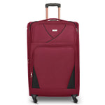 4 - Wheel Suitcase Set Soft Shell Luggage, Set of 4 L,M,S,Cabin - Assorted Colours - Bargainia.com - 
