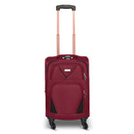 4 - Wheel Suitcase Set Soft Shell Luggage, Set of 4 L,M,S,Cabin - Assorted Colours - Bargainia.com - 
