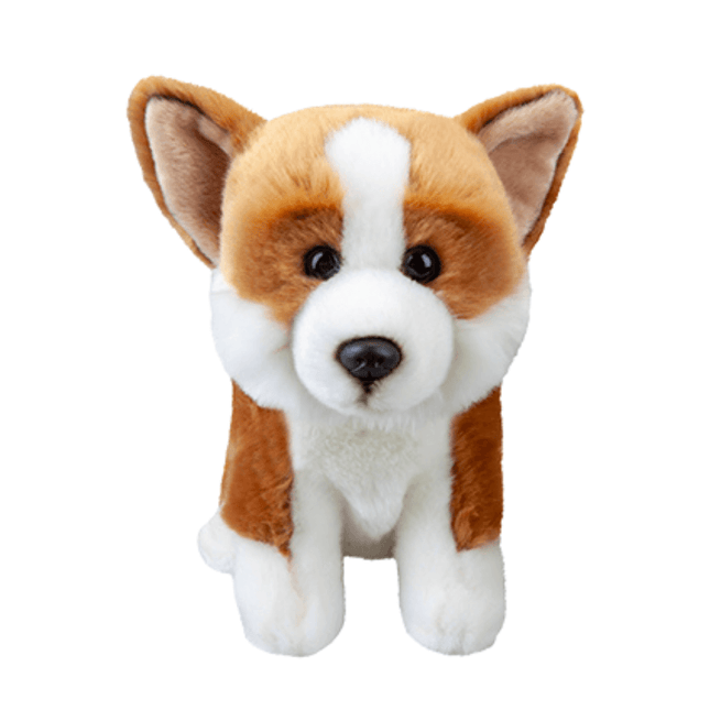 Natural World Sitting Dog Range Super Soft Plush Toy - 22cm-5050565665775-Bargainia.com