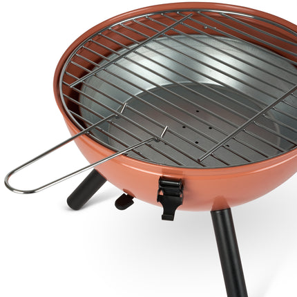 Gusta Grillin 'n' Chillin Table Top BBQ Ball Grill 30.5cm Rose