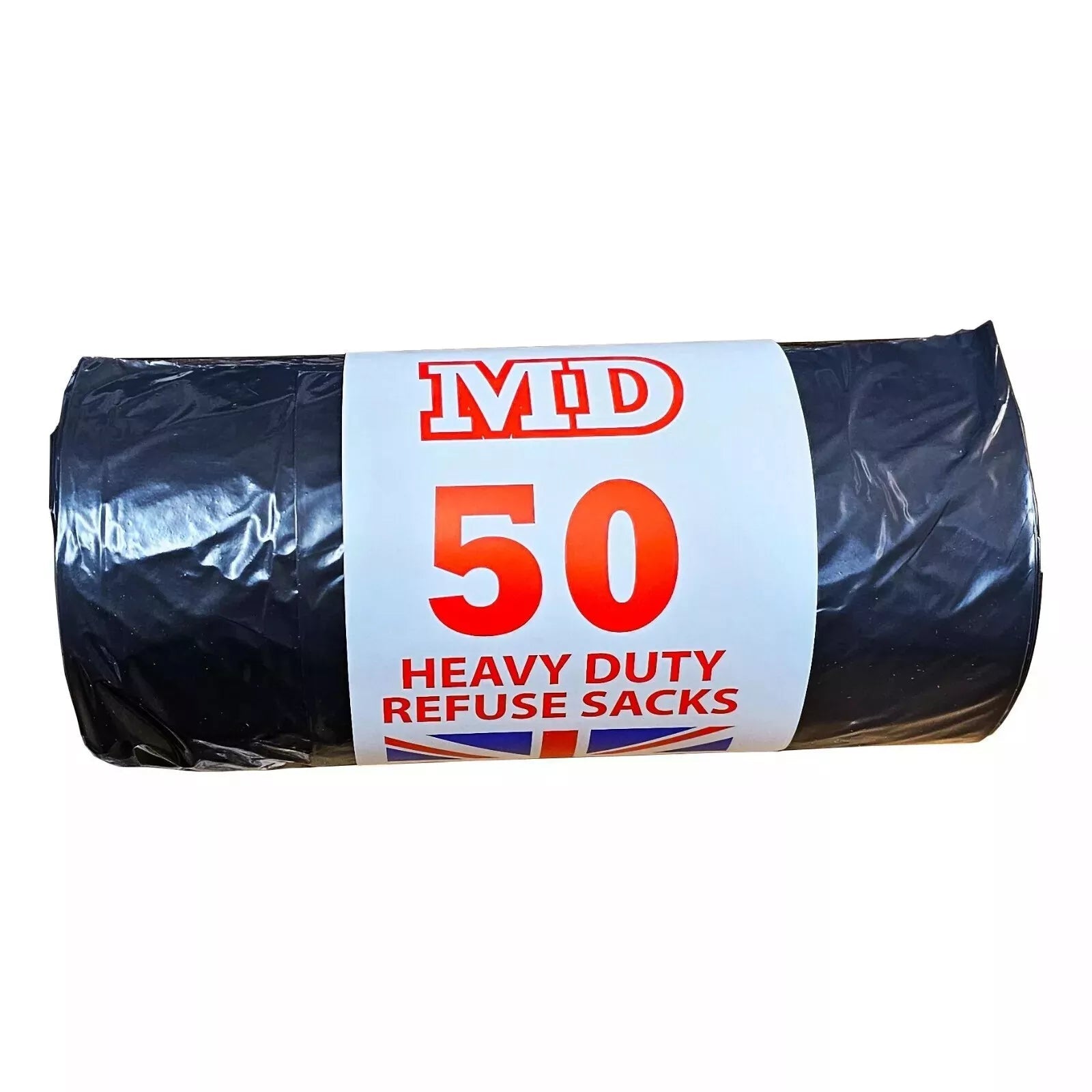 500 Heavy Duty Bin Bags MD50 Refuse Sacks 70 x 83cm Drinks Partner