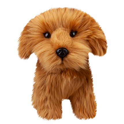 Natural World Sitting Dog Range Super Soft Plush Toy - 22cm-5050565665775-Bargainia.com