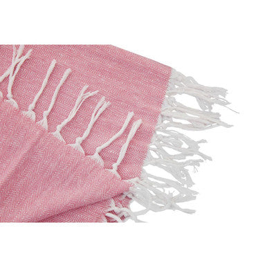 Thread & Loom Poppy Red Hammam Towel