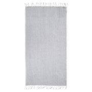 Thread and Loom Grey Hammam Beach Towel