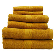 Thread and Loom 6 Piece Mustard Towel Set