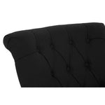 Hampstead Black Cotton Armchair