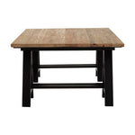 Hampstead Pine Wood And Iron Coffee Table