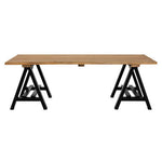 Hampstead Pine Wood And Iron Coffee Table