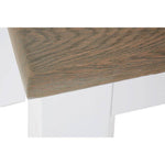 Hampstead Oak Top White Dining Table