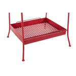 Lexa Red Metal Storage Rack