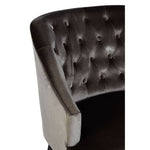 Darwin Grey Velvet Chair